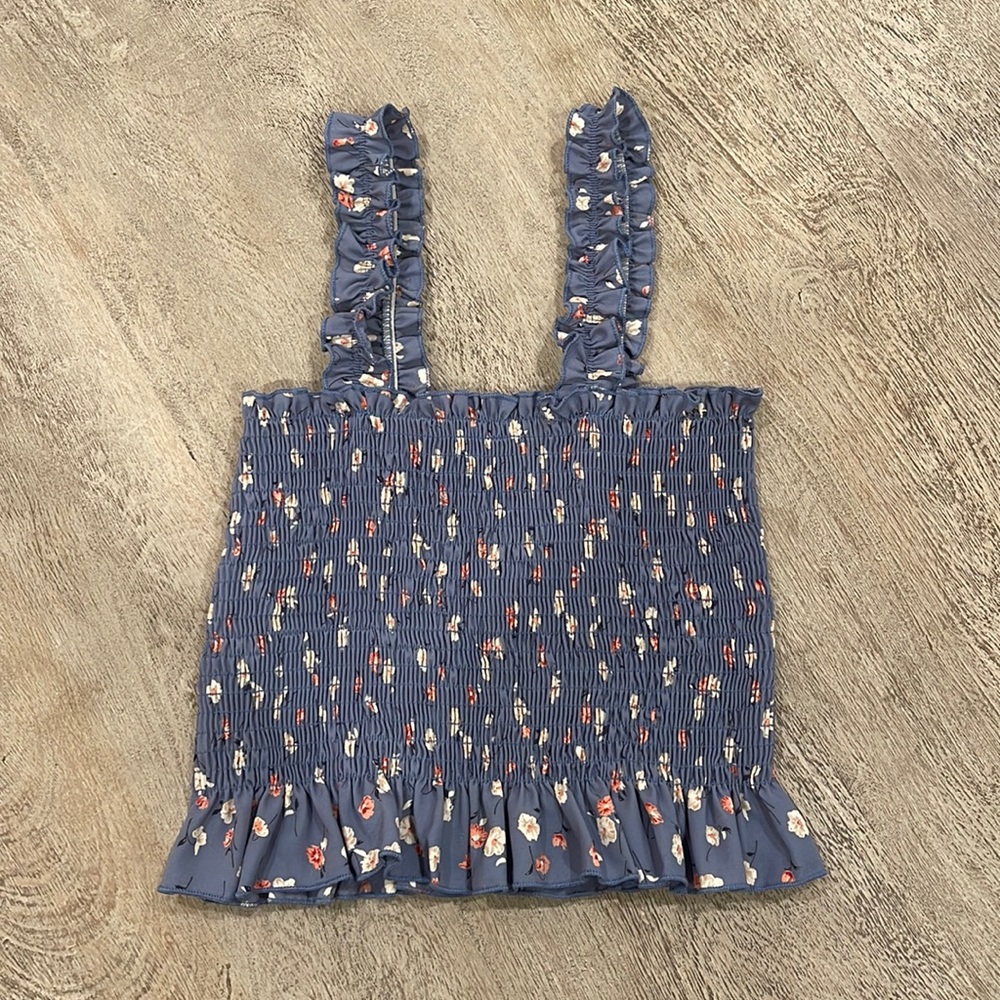 Luca and Grae Floral Tank